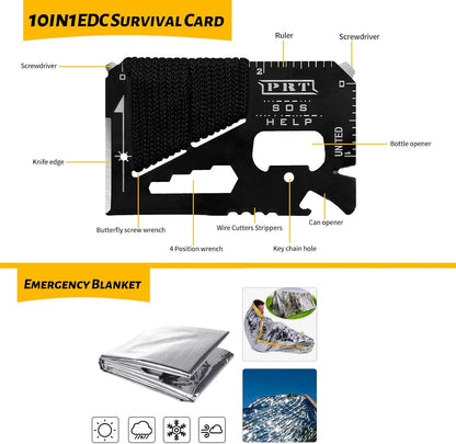 72-Hour Survival Kit (60 in 1)