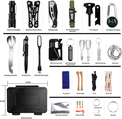 72-Hour Survival Kit (60 in 1)