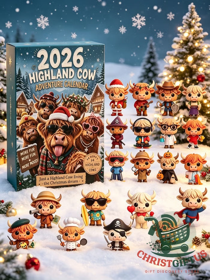 HIGHLAND COW ADVENT CALENDAR 2026