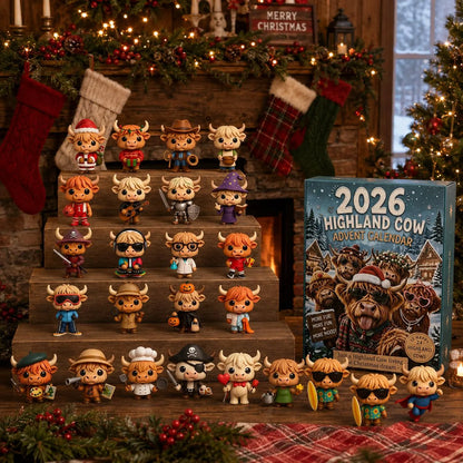 HIGHLAND COW ADVENT CALENDAR 2026