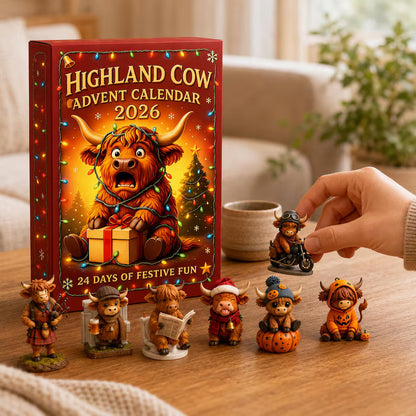 HIGHLAND COW HOLIDAY SURPRISE ADVENT CALENDAR 2026