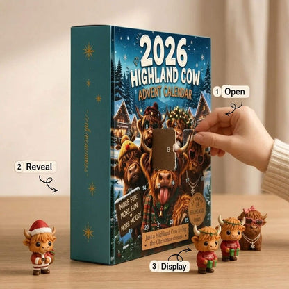 HIGHLAND COW ADVENT CALENDAR 2026
