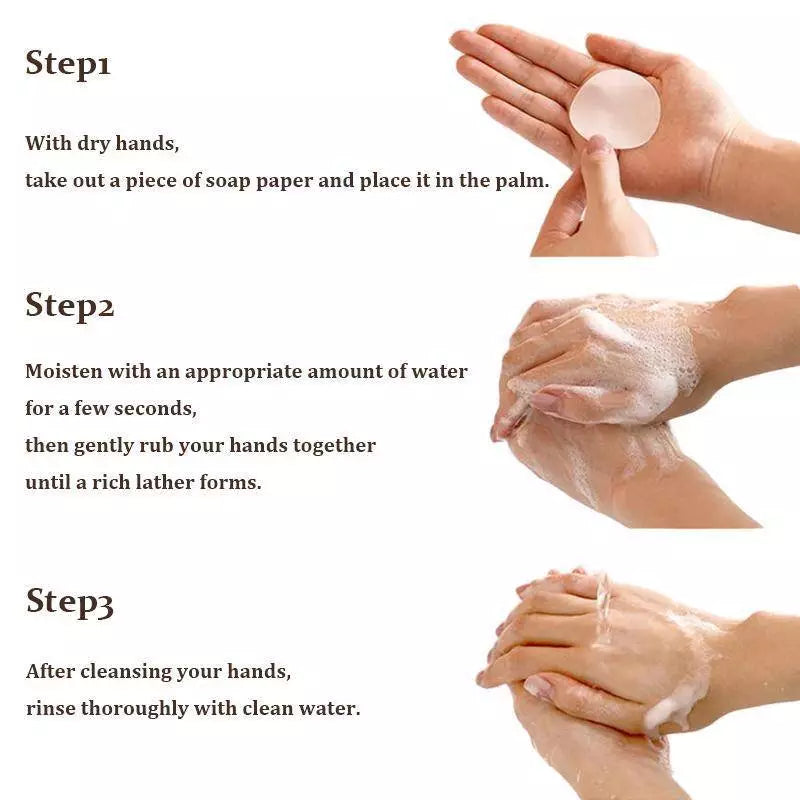 SoapLeaf Paper Soap